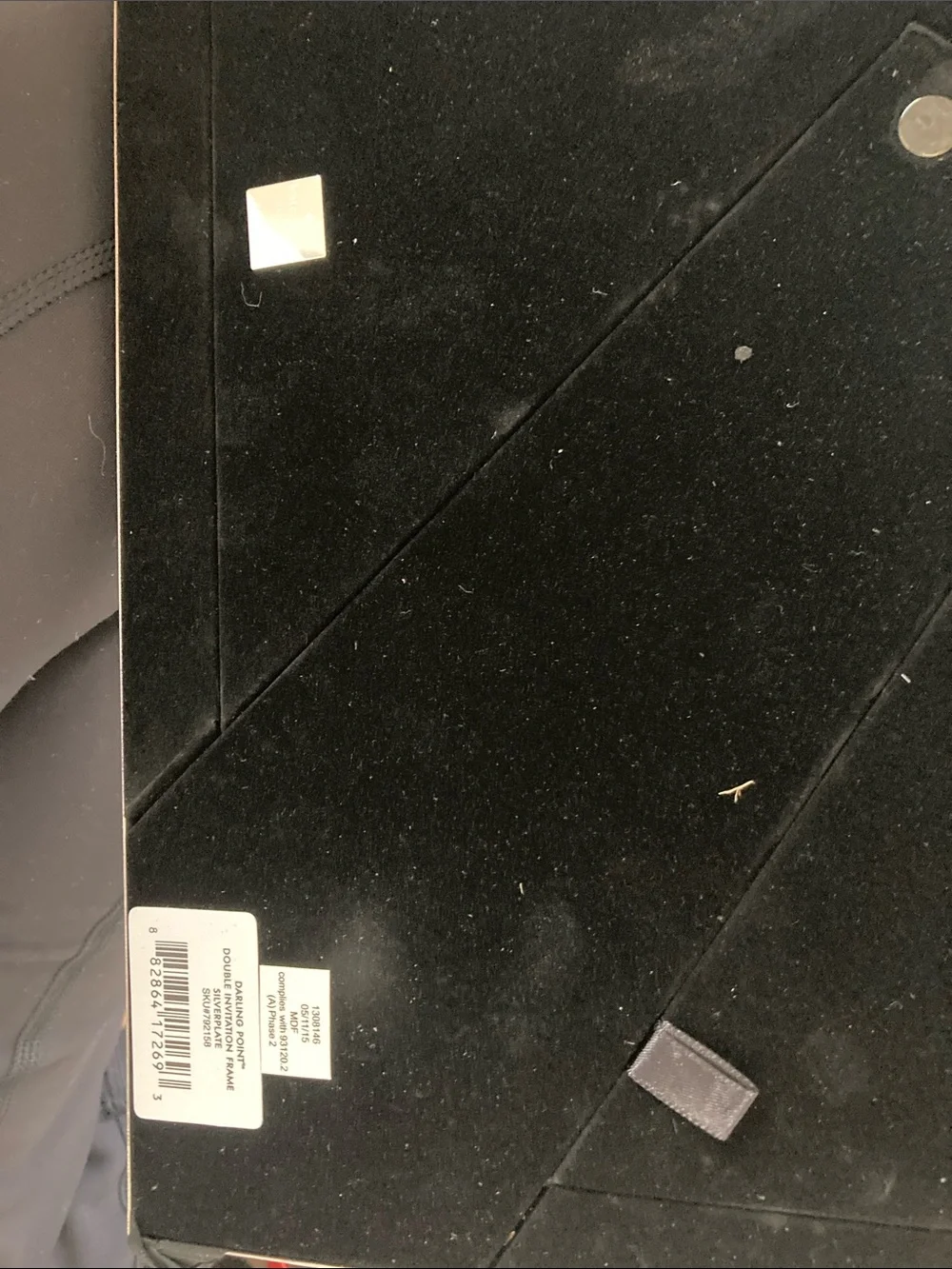 kate spade and Lenox silver polished double photo frame